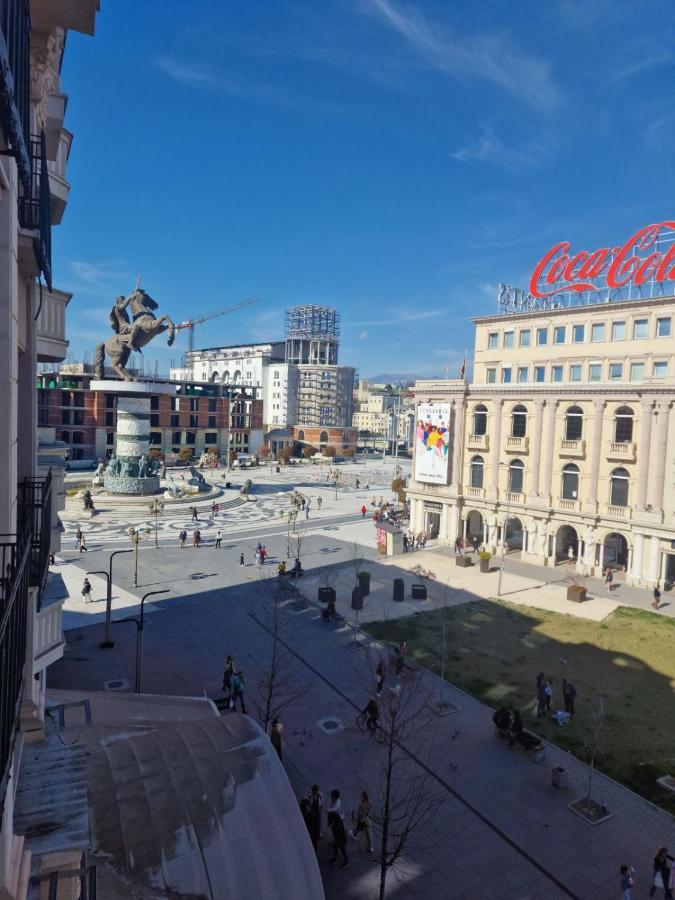 Skopje Plaza Apartment ภายนอก รูปภาพ